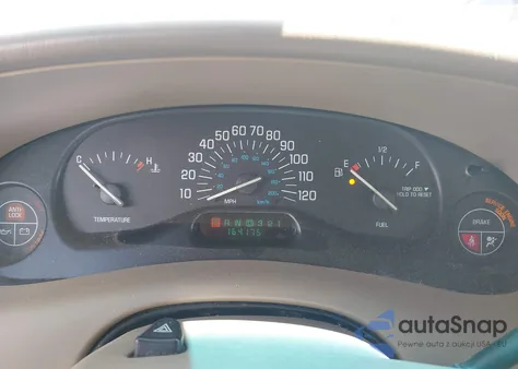 2002 Buick Century Custom z USA, uszkodzony, nr VIN 2G4WS52J021244340